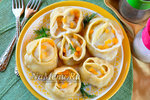 Манты с тыквой и фаршем