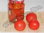 Маринованные помидоры с чесноком