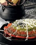 Закуска на Хэллоуин "Паучья сеть"
