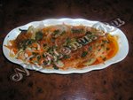 Сельдь по-корейски с грибами