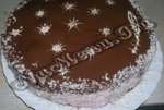 Новогодний торт "Ночное небо"
