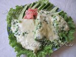 Яичница с брокколи и сыром