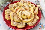 Куриный рулет в духовке