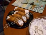 Итальянское пирожное "Канноли сичилиани"