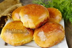 Пирожки с мясом в духовке