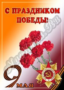 Атрибуты 9 мая 2012 года