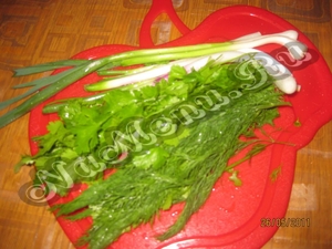 Вкусный суп из зелени