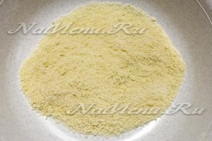 Перетираем ингредиенты