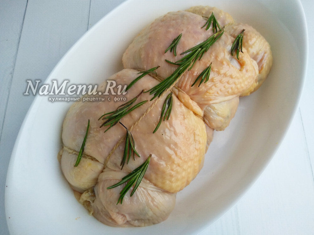 Галантин Из Курицы Фото