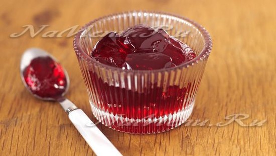 Кисель с вареньем