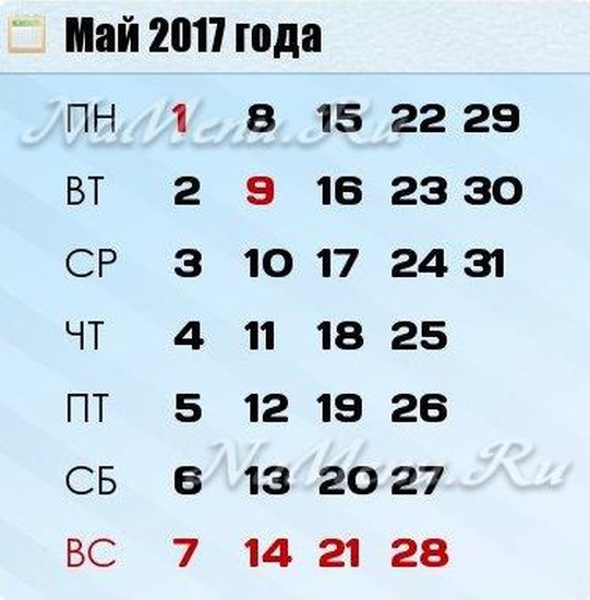 Как отдыхаем в мае 2017