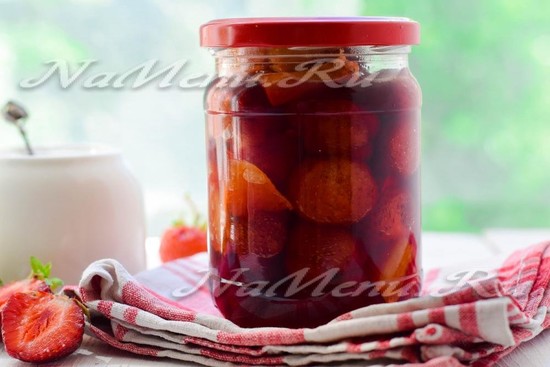 Клубничное варенье - рецепт на зиму: густое, с целыми ягодами