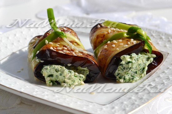Рулетики из баклажанов на праздничный стол: рецепты с фото (самые вкусные)