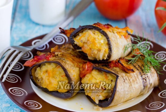 Рулетики из баклажанов на праздничный стол: рецепты с фото (самые вкусные)