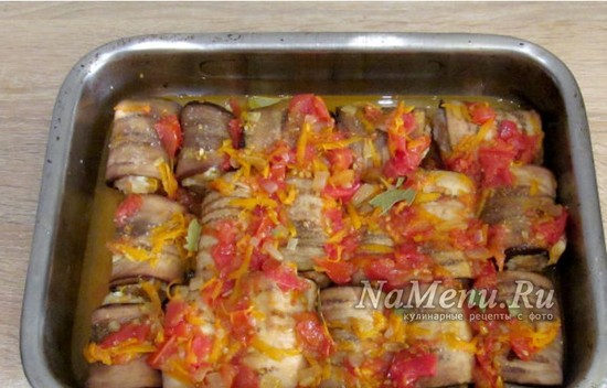 Рулетики из баклажанов на праздничный стол: рецепты с фото (самые вкусные)
