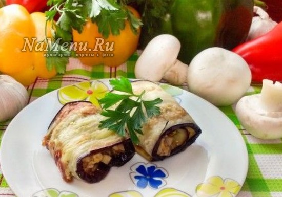 Рулетики из баклажанов на праздничный стол: рецепты с фото (самые вкусные)