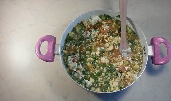 Окрошка на квасе - рецепт классический с колбасой (фото)