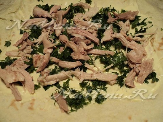 Шаурма с курицей в домашних условиях: рецепт с фото