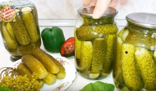 Консервирование огурцов на зиму очень вкусные в литровых банках: рецепты с фото