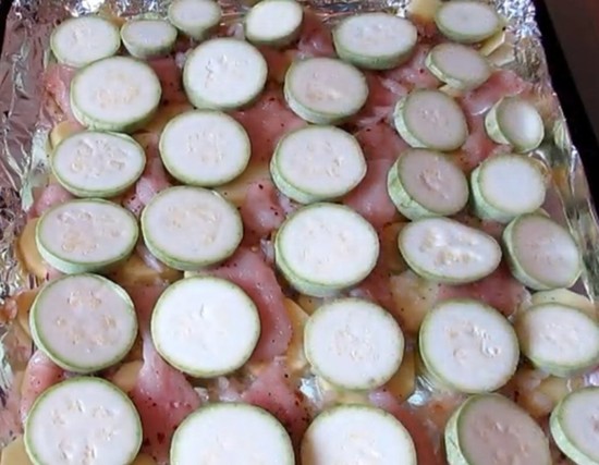 кабачковые кружочки