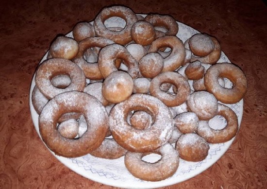 пончики на сметане