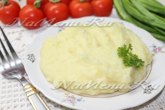 картофельное пюре