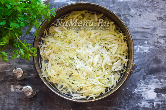 слой капусты