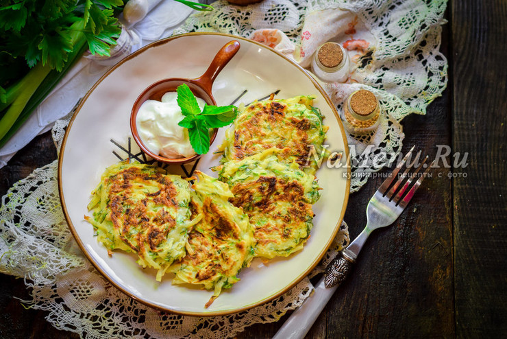 Самые вкусные оладьи из кабачков с картофелем