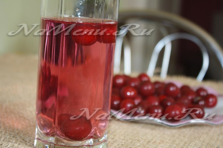 Компот из вишни на зиму