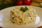Очень вкусный салат с мясом криля