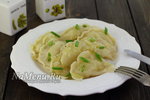 Постные вареники с картошкой