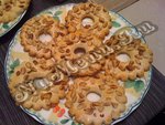 Песочные кольца с арахисом