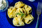 Манты с картошкой и мясом