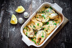 Скумбрия запеченная с горчицей в духовке в фольге