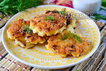 Капустные оладьи из сырой капусты