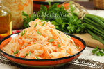 Квашеная капуста с морковью на зиму