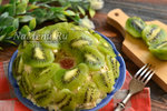 Салат «Изумрудный браслет» с курицей