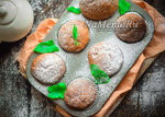 Маффины с творогом и бананом