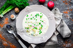 Окрошка с рыбой