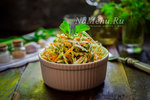 Быстрые маринованные кабачки по-корейски с морковью