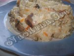 Грибной плов в мультиварке