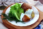 Запеченный картофель в мундире в духовке в фольге