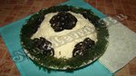 Греческий салат с брынзой "Футбольный мяч"