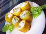 Инвольтини из желтых перцев с оливками