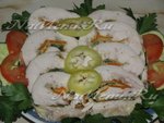 Рулет из куриного филе