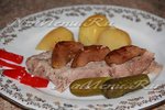 Запеченная в фольге индейка