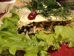 Шаурма с грибами и курицей