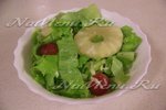 Салат с виноградом и сыром