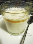 Кокосовый десерт с карамелью