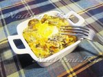 Яйца под грибным соусом